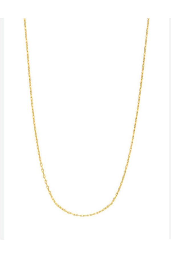 25 Forse 14 Ayar Altın Kolye - Sertifikalı Özel Kutulu